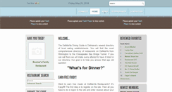Desktop Screenshot of delmarvadiningguide.com